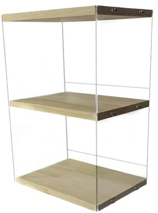 Gralara Support de Rangement pour disques vinyles de Table, Support LP, Multifonctionnel, visualisation, présentoir d'albums, Caisse pour disques LP pour