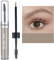Líquido para teñir las cejas Crema para ojos a prueba de agua Mejorador de cejas Líquido de doble cabeza con cepillo para cejas Tinte para cejas Maquillaje de belleza natural semiduradero(rubia fresca