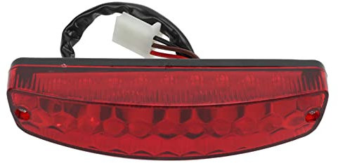 KIMISS Feu Arrière LED de Frein Arrière, 3 Broches étanche pour Taotao 50 Cc 70 Cc 90 Cc 110 Cc 125 Cc ATV Quad LED Feu de Freinage Arrière