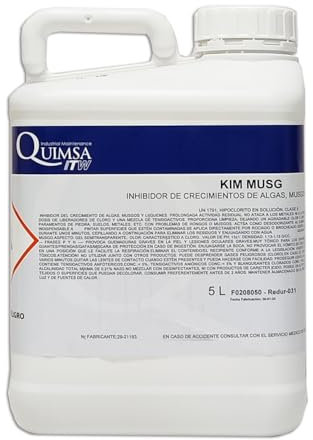 Quimsa ITW - LIMPIADOR DE ALGAS, MUSGOS Y LIQUENES KIM MUSG QUIMSA 5 LT