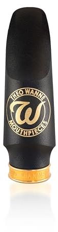 Theo Wanne Essentials Concert Alto Saxophone Mouthpiece for Classical & Wind Ensemble Players - Exceptional Clarity, Classic Sound Sax Mouthpiece for Professional Saxophonists - Size 4 (0.066)