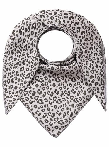 Zwillingsherz Musselin Viereckstuch Wolle Damen Mädchen - Hochwertiges Baumwoll-Halstuch Leo – Damenschal Übergangsschal Sommerschal - Strick-Waren Weich Frühjahr Sommer Herbst