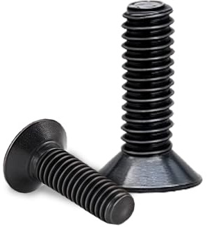 100 Stück M3 x 10 mm Senkkopfschrauben Schwarz, 304 Edelstahl Schrauben Torx Senkkopfschrauben mit Torx Schlüssel und Box nach Norm ISO 14581 für Maschinen und Geräte Außenanlagen Möbel E23-HTNLJLS