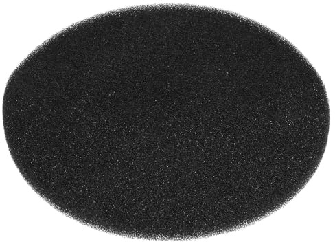 UKCOCO Almohadilla Antisalpicaduras Redonda Tamaño Preciso de Esponja Negra Ligera para Bandeja de Drenaje de Aceite de Vehículo para Cambios de Aceite en Garaje