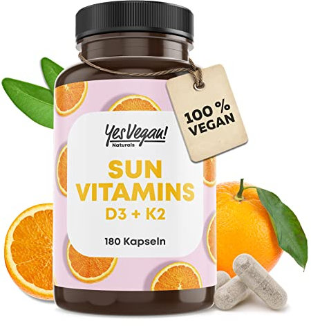 Vitamin D3 K2 Omega 3 + Calcium Magnesium und Zink - 180 Kapseln 5000 IE - Vitamin d hochdosiert - O3-D3-K2 (1 Stück (1er Pack))