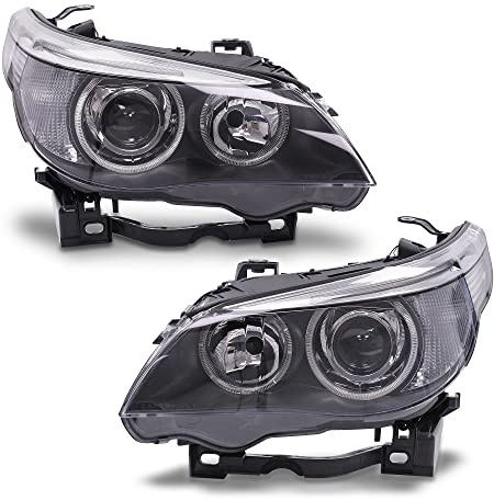 ATEC Germany 2x faros Bi-Xenon Faros delanteros Faros principales D2S/H7 izquierda + derecha Compatible con BMW Serie 5 (E60), 5 Touring (E61)