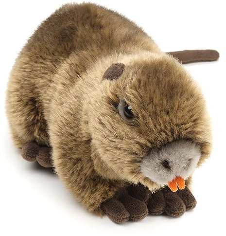 Uni-Toys - Nutria - 21 cm (Länge) - Plüsch-Nagetier, Biberratte, Sumpfotter - Plüschtier, Kuscheltier