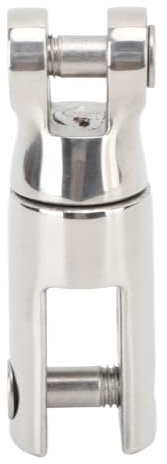 Ancla Giratoria, Conector De Grillete Giratorio De Ancla, Conector Giratorio De Ancla De Barco De 3/8 A 1/2 Pulgada Conector Giratorio De Cadena De Ancla De Barco De Acero Inoxidable Para Yates Barcos