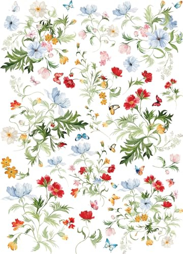 Art Nouveau rispapper, 29 x 40 cm (1 st) – för möbelaffisch hantverk decoupage av CRAFT KREATIVELY