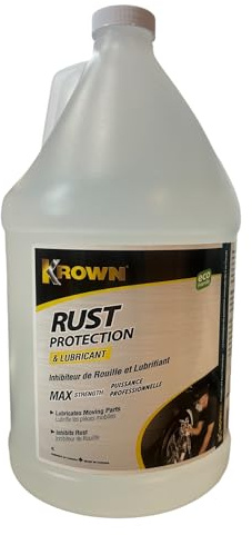 Krown, Rust Inhibitor, Rust Proofing, Anti-Rust Coating, Corrosion Protection, Automotive Undercoating, Truck & Car Rust Prevention, Self-Healing, No Solvents, Underbody Protection (1 Gallon)