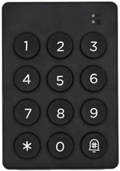VEKELETE Teclado Digital inalámbrico TTLOCK for Control de Acceso Funciona con la aplicación TTLOCK sin Cables Compatible con Bluetooth y cerraduras de Puertas Inteligentes
