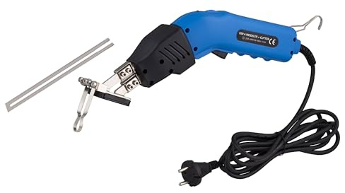 Fer à modeler les dalles + cutter électrique NOYON & THIEBAULT | Pour la pose de plancher chauffant sec en panneaux XPS | Montée en température rapide jusqu’à 600 °C | Accessoires inclus