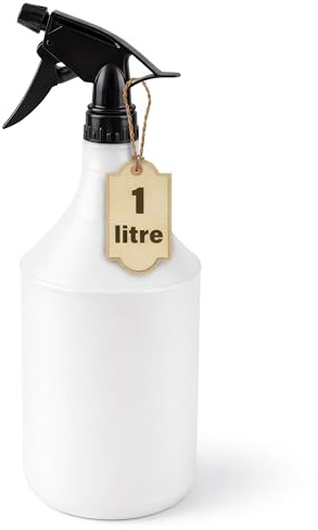 Vivo Technologies 1 Litre Spray Bottle With Adjustable Trigger | Leak Proof, Ergonomic & Multi Purpose | Perfect For Cleaning, Gardening, Ironing & Home Use | Easy Refill & Comfortable Grip