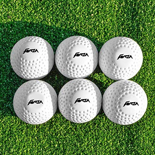 FORZA Hockey matchbollar [6-pack] - White Dimple FIH reglering hockeybollar