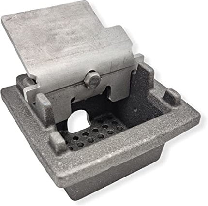 Nordica Extraflame 003278231 - Crisol para chimenea (pellets redondos, acero aleado, compatible con pellets)