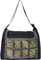Namvo Heutasche, verstellbarer Gurt und große Kapazität 600D Oxford Tuch Pferd Fütterung Tasche Heu Tote Bag Slow Feed Heu Tasche mit kleinen Quadraten Schwarz