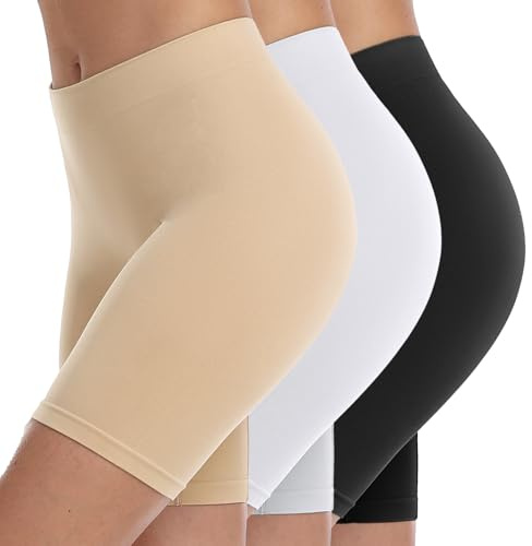 YUTYTH Anti Chafing Shorts Women Boxers Underwear Legging Shorts | Summer Seamless Underwear Ladies Briefs for Under Dress Stretchy Safety Panties Soft