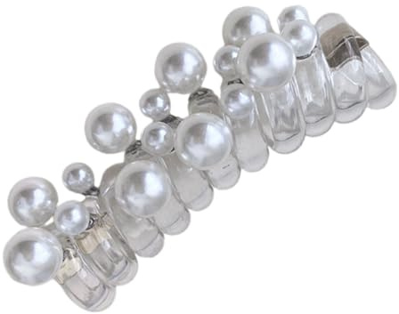 Beaupretty Lazo Para El Cabello En Espiral Con Cuentas Banda Elástica Soporte Para De Caballo Accesorio De Peinado Para Mujer Uso Diario Y Eventos