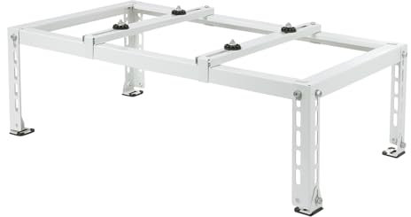 PATIKIL Ground Stand for Mini Split Air Conditioners, AC Support Bracket Holder Base for 9000 to 24000 BTU Condenser AC Heat Pump System, 400lbs, 80x40x30cm