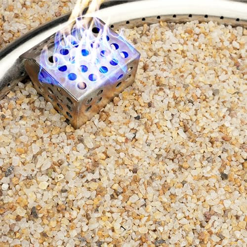 NUPICK 1-3mm Horticultural Sand for Plants, 20lb Coarse Sand for Landscaping, Desert Silica Horticultural Grit for Succulents & Cactus, Decorative Gravel for Aquariums, Gold Grit for Bonsai, Vase