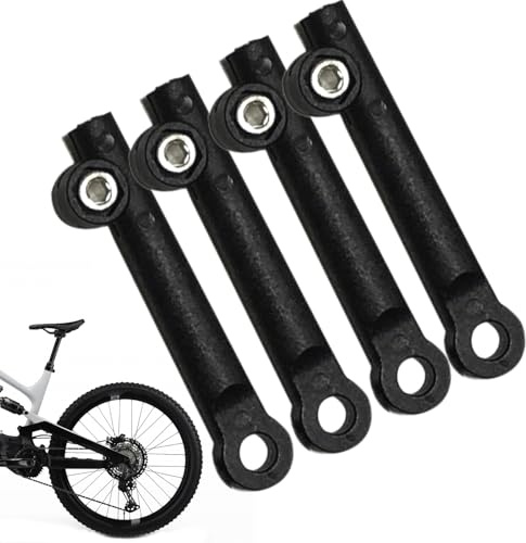 4 Stück Fahrrad Schutzblech Halterung, Edelstahl Gabelhalterung Adapter, Halterung Fahrrad Schutzblech, Fahrrads Schutzblechhalter Vorne, Fahrrads Schutzblechs Zubehör, Für Mountainbike, Rollerfahrer