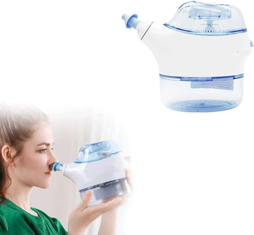 XCSCUK Electric Neti Pot, Washing Nasal Cavity Device, Nasal Sinus Irrigation Tool,Adult Nasal Washing, for Sinus & Allergy Relief