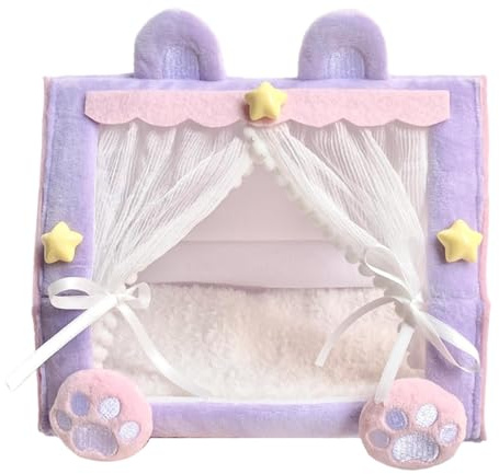 Doll Tent Bed - Princess Toy Bed Furniture | Toy Cribs For Baby Dolls | Fantasy Baby Cot Dollhouses Accessories For Girltoddler Kids Nursery Pretend Playtime Home Living Room For Kids And Collectors