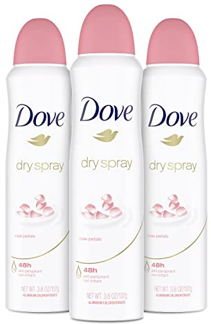 Dove Antiperspirant Deodorant Rose Petals 3.8 oz 3 Count - Amazon Vine