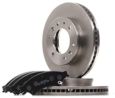 RIDEX 3405B0451 Bremsenset Vorne Belüftet 302mm - Bremsen Set mit Bremsscheiben und Bremsbeläge Satz