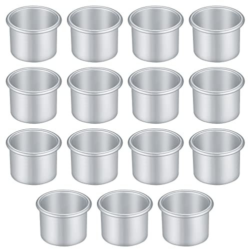 15 Stück Kerzenhalter, Kerzeneinsätze Metall, Tafelkerzen Teelichthalter, Kerzen Halterung für Stabkerzen, Tafelkerzen, Baumkerzen Deko, 22 mm