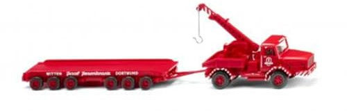 Wiking 049304 H0 låglåda släp (faun) radband 1:87 (H0)