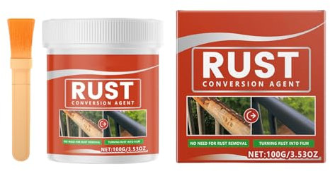 AOOOWER Convertidor de óxido para automóviles, pintura inhibidora de óxido, 100.1 g, pintura metálica con aislamiento de oxígeno superior, secado rápido