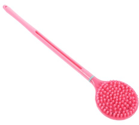Healvian Brosse De Bain Détachable Pour Massage Brosse De Douche Massante Pour Nettoyage Du Dos Pratique Pour Adultes