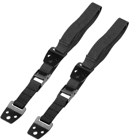 FUNNETOYU Correas de Seguridad para Muebles y Tv Ajustables Dispositivo Antivuelco con Anclajes de Pared para Protección Infantil Cierre Seguro para Bebés Kit Completo Fácil de Instalar