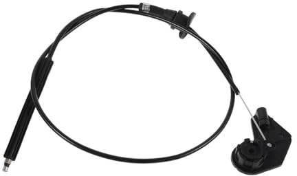 Garneck Cable de Apertura del Capó Delantero para Vehículo Conjunto de Cables con Manija de Liberación Resistente a Alta Tensión Automóvil Uso Exterior Invierno Verano