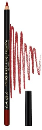 L.A. Girl PERFECT PRECISION LIPLINER, Reddish GP720 - Rich Colour Lip Pencil for Defining, Lining and Shaping Lips - Smooth, Long-Lasting, Easy to Apply