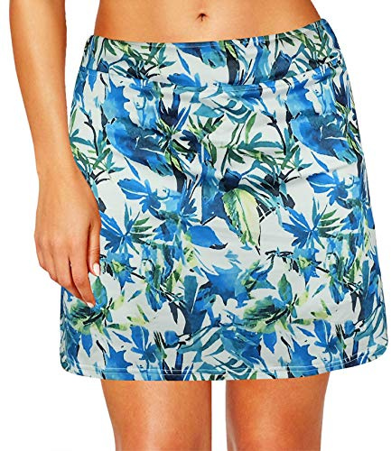 Jhsnjnr Women's Athletic Skort with Built-in Shorts High Waist Golf Tennis Skirt for Running Workout Hiking