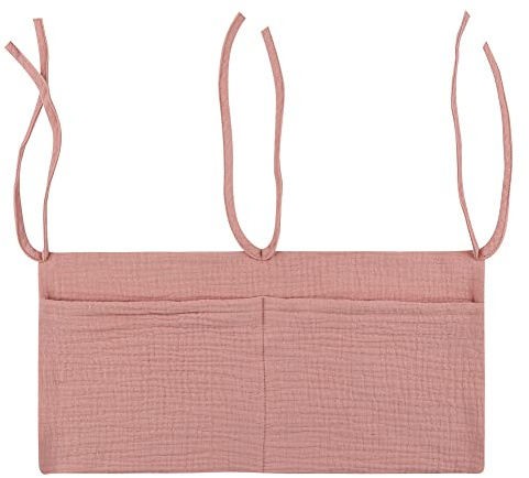 ISAKEN Sängväska, leksaksväska, babysäng, förvaringsväska, hängande förvaringsväska, babysäng arrangör, baby sängväska, för förvaring av leksaker, kläder, blöjor