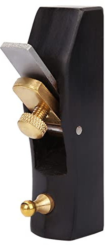 Carpintero de Madera Cepillado para Carpintería, Cepilladora Manual Manual Cepilladora de Madera de Tamaño Pequeño,Hoja de Manganeso 65+Madera de ébano de Primera Calidad(120 Mm/80 mm) (80 mm)