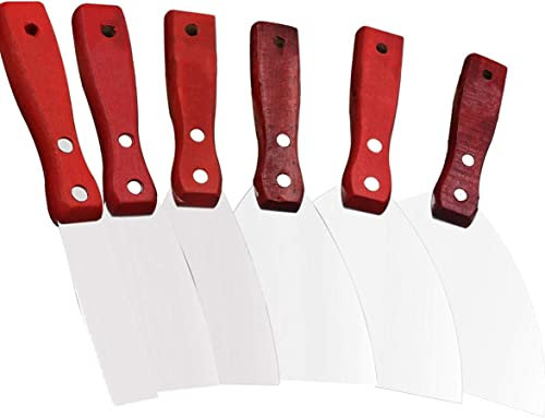 Cazzuola, cazzuola for stuccatura spatola for intonaco spatola multiutensile e raschietto for rasoio - raschietto for pareti e coltello for cartongesso - for stendere stucco e fango for cartongesso, n