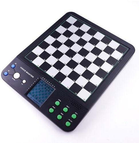 Tablero de ajedrez electrónico inteligente con pantalla LCD, juego de computadora para un solo jugador para principiantes y entusiastas del ajedrez