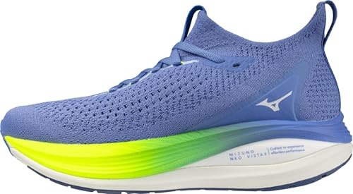 Mizuno Neo Vista 2 Women's Running Shoes, Ultramarine/White/Lightning Ye (UK Footwear Size System, Adult, Women, Numeric, Medium, 5)