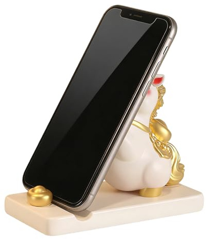 Supporto per telefono cellulare, 10 cm, in alluminio, per ragazze, adolescenti, bambini, donne, casa, tablet, calze, riempitivi, compleanni