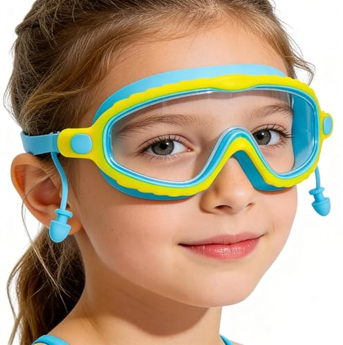 Generico Occhiali da Nuoto per Bambini,Protezione UV e Tenuta Stagna,Ideali per Attività Acquatiche - Viaggio Vacanza Fiume