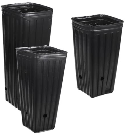 Happyyami 60pezzi Contenitori Per Vivaio Contenitori Per Giardinaggio Per Piantine Vasi Da Vivaio Per Drenaggio Vasi Per Principianti