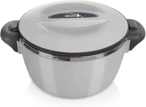orion group termoskål med lock 900 ml termobehållare för mat, is | Grillmat varmhållningsbehållare mat rostfritt stål skål håll varm 2 timmar värmebeständiga termoskålar