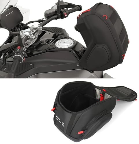 Otilli Moto 12L Borsa Da Carro Armato Bagagli Zaino Impermeabile Kit Blocco Rapido Nero Per BMW R1300GS ADV R 1300 GS Adventure 2024 2025