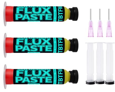 3Pcs Soldering Flux, Solder Flux Lead-Free for Electronics Soldering, Suitable for Various Electronic Products(10cc)
