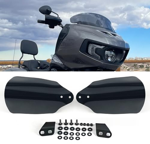 RUNNING PANTHER for Indian Motorcycle Handlebar Handguards, Hand Guards Shield Cover for Indian Challenger/Indian Pursuit/Chief/Chieftain/Springfield/Roadmaster 2018-2025 Wind Protector Accessories