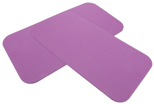 BESPORTBLE Set 2 Pezzi Ginocchiere da Giardinaggio in TPE Spesse 34X17X06 CM Antiscivolo Impermeabili per Giardinaggio Pulizia Yoga e Lavori Inginocchiati all’Aperto